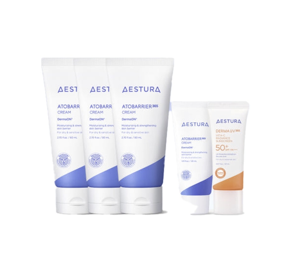 アトバリア365 乳液 80ml*3+にプレゼント /アトバリア365/セラミド/セラミューン/ バリア機能/ バリアリペア/ 韓国化粧品/ 保湿水分,鎮静クリーム/ セラミド/ 乾燥肌用