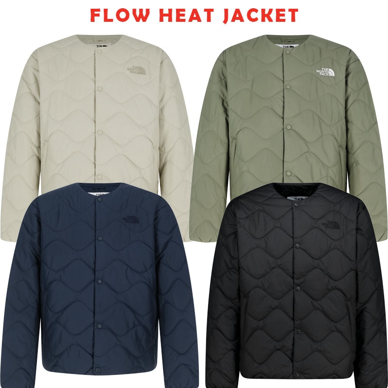 韓国正規品保証 関税負担なしNJ3NR53J FLOW HEAT JACKET デイリー 基本 着装 男子 女子 人気 韓国 ファッション 男女共用 アウトドア
