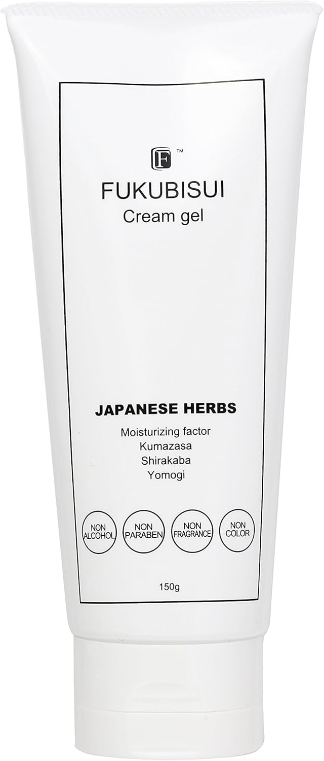 お守りスキンケア FUKUBISUI クリームジェル 150g 保湿クリーム ヨモギ シラカバ 無香料 無着色 敏感肌 乾燥肌 エイジングケア スキンケア オールインワンジェル さっぱり べたつかない