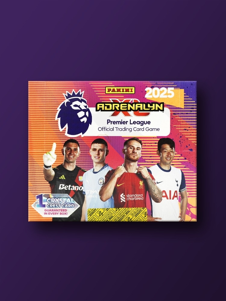 パニーニEPL 2025ベーシックパックDP 36口スポーツカード