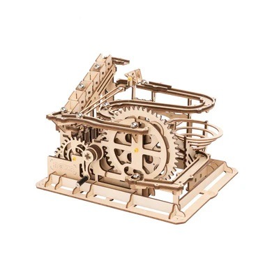 つくるんです 電動パルクールプラス(3Dウッドパズル)【LGM01】 ウッドパズル LGM01 デンドウパルクールプラス