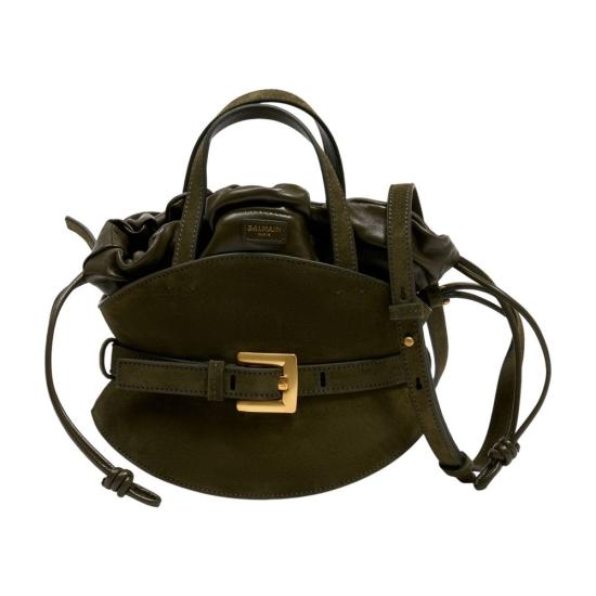 BALMAIN Women Bags GN0DP017LSDD 7AS green