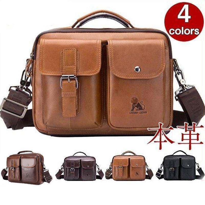【即納】ワンショルダーバッグ メンズ ショルダーバック 本革 牛革 斜めがけ 手提げかばん かばん バッグ メンズバッグ トートバッグ ハンドバッグ 通勤