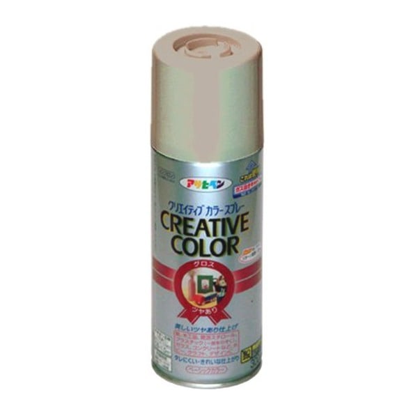 クリエイティブカラースプレー 81アイボリー 300ML(5個セット)