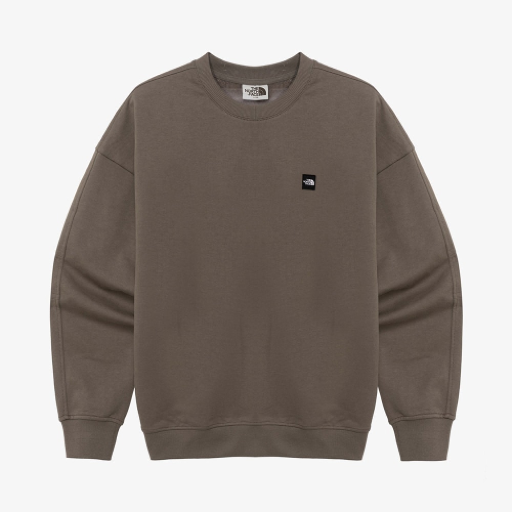 ザ・ノース・フェイス NM5MR01L ホワイトレーベルエッセンシャルスウェットシャツ_ベージュブラウン 12,722円