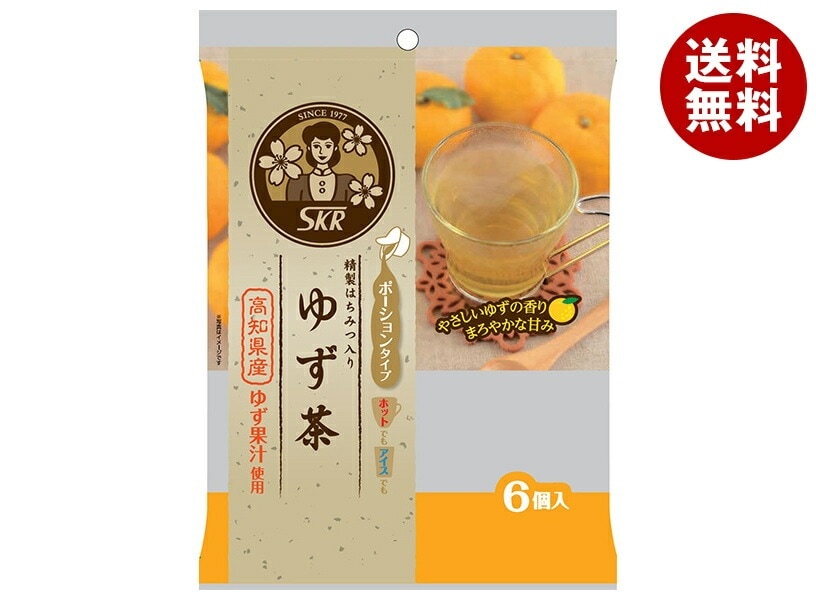 サクラ食品工業 ゆず茶 ポーションタイプ (23g×6個)×12袋入×(2ケース)