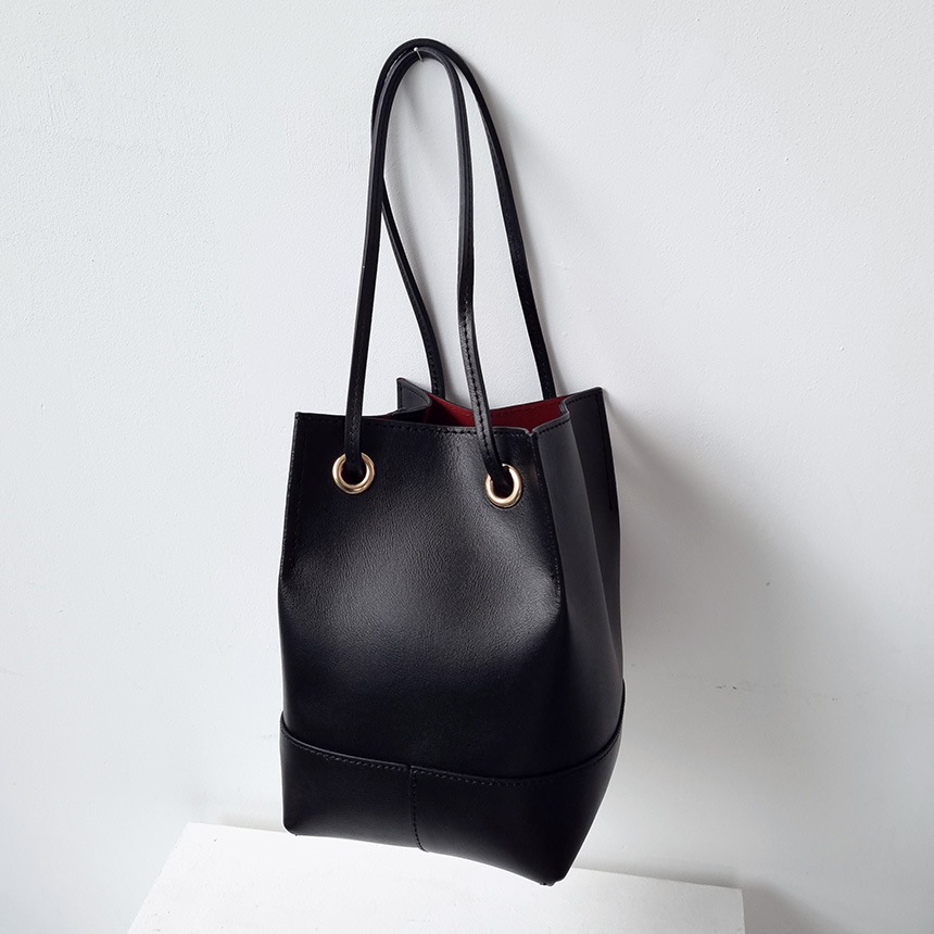 (プレミアムラベル) カウス レザー ミニ トートバッグ