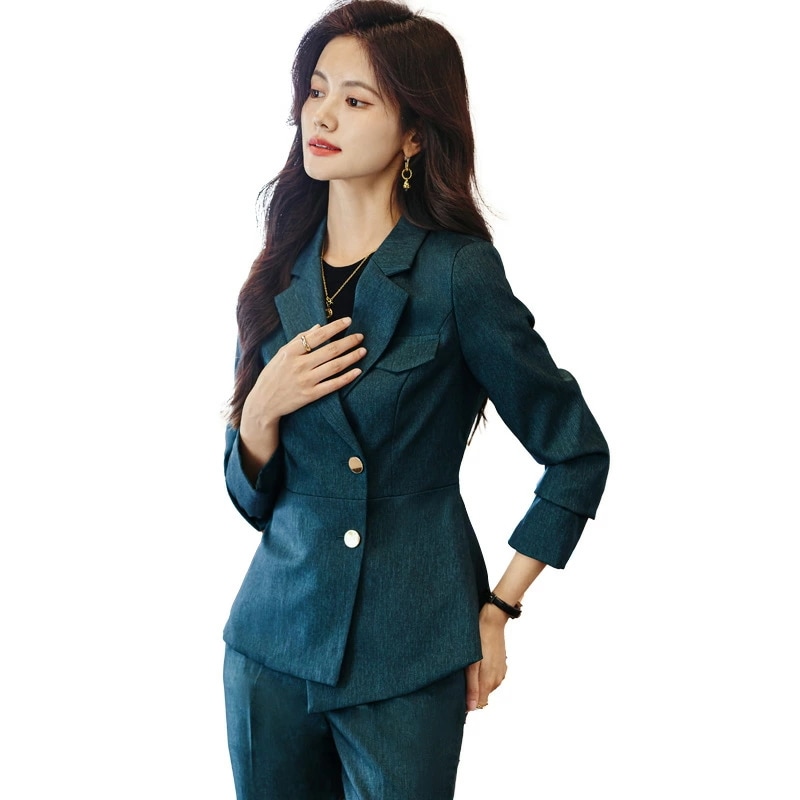 ジャケット レディース 春秋 高級感 休 スーツ セットアップ 新作 720