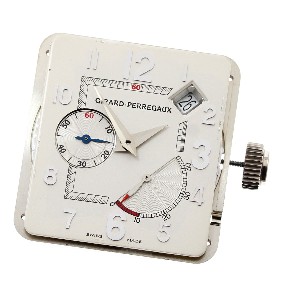 訳あり ジラール・ペルゴ GIRARD PERREGAUX cal.330B デイト パワーリザーブ ムーブメント 自動巻き メンズ _G-9【中古】