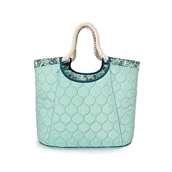 cinda b. Women s Beach Tote， Purely Peacock， One Size 並行輸入品