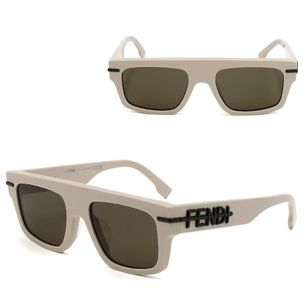 サングラス FE40091U 5457E アジアンフィット メンズ レディース ユニセックス クリアブラウン グレー