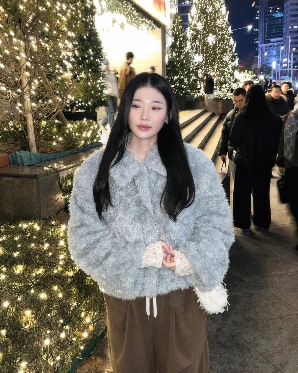 [3colors] peanut pur jk / ブクル テディ フェイク カラー ファー ジャケット 5,225円