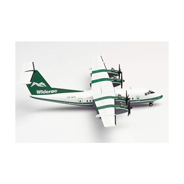 Herpa 570565 Wideroe De Havilland Canada DHC-7 Miniature Craft Collection and Gift 並行輸入品 20,448円