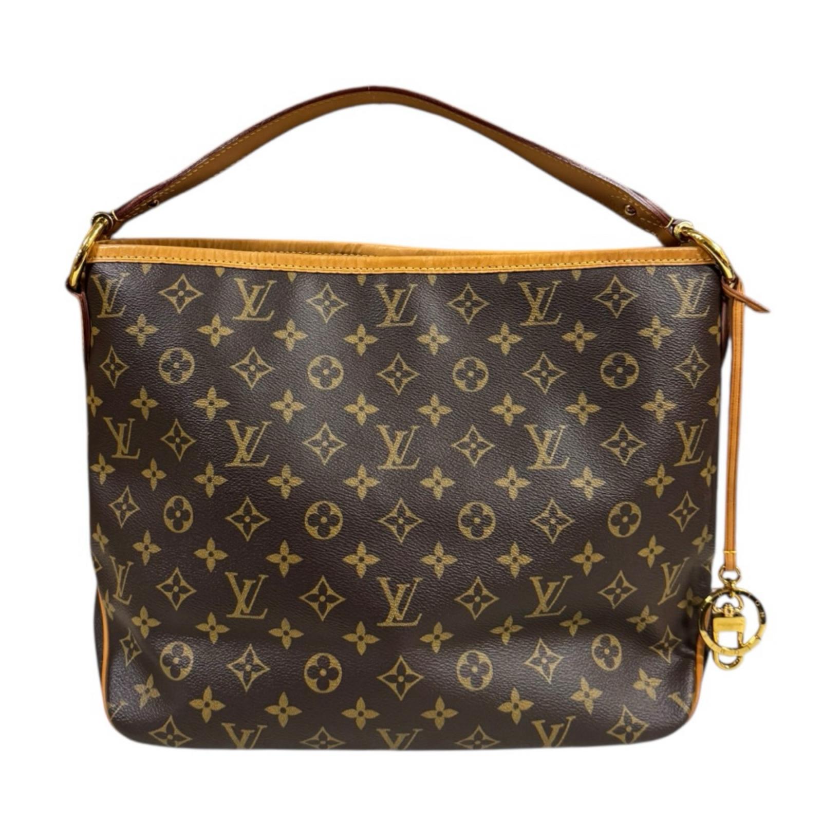 ルイヴィトン ディライトフルPM モノグラム ショルダーバッグ モノグラムキャンバス M50155 ブラウン LOUIS VUITTON 中古
