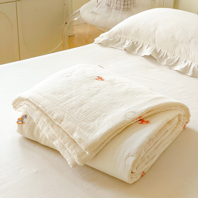 夏用掛け布団 掛け布団 シングル ダブル 掛け布団 夏 掛け布団 洗える 150×200cm 200×230cmかけ布団 軽量 木馬　掛けふとん