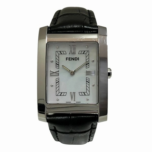 フェンディ FENDI クラシコ スクエア7000G クォーツ 腕時計 メンズ【中古】