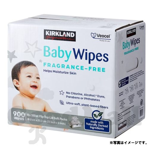 赤ちゃん用 おしりふき ベビーワイプ100枚*9個 900枚
