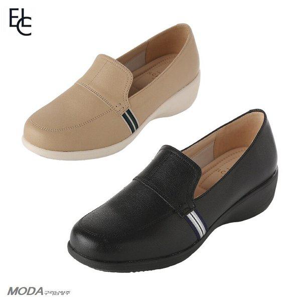 軽量クッションローファーコンフォート女性スリッポン1XWC06XI_GN