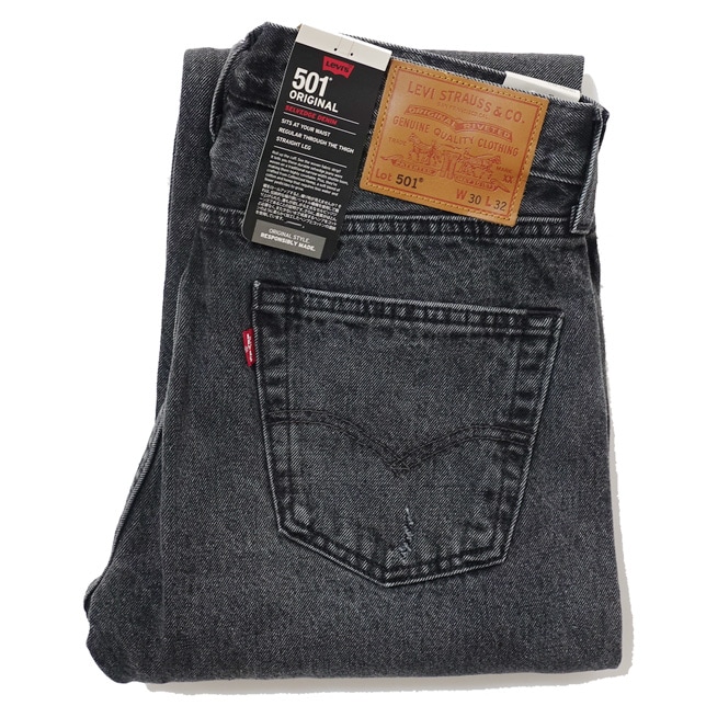 メンズ 501 ジーンズ 3518 ブラック DEEP BREATH レザーパッチ セルビッジ デニム 赤耳 コットンヘンプデニム