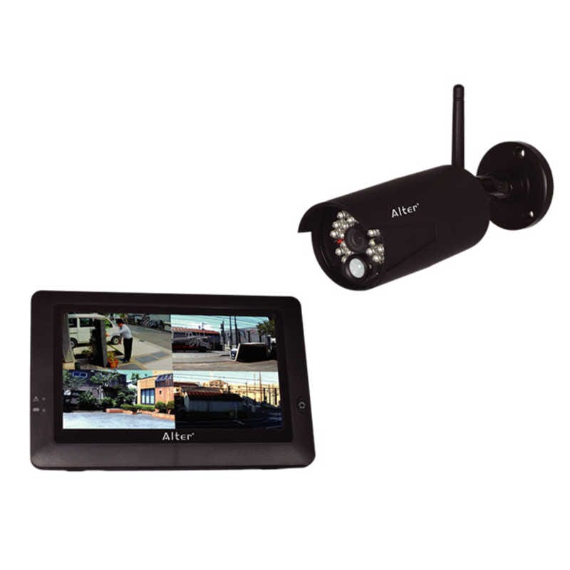 キャロットシステムズ　ハイビジョン無線カメラ&モニターセット　AT-8801