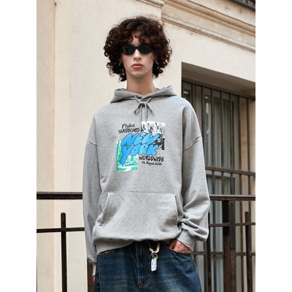 FLUKEフルークニューヨークスケートフードTシャツFHT2035 3color 8,423円