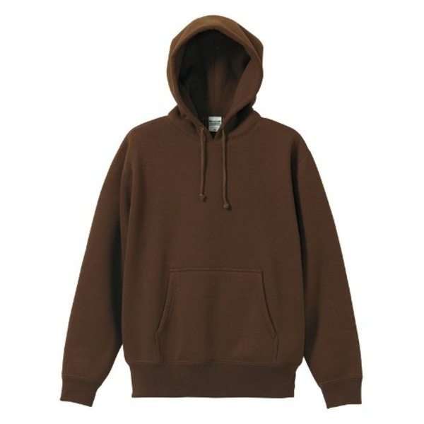肌触りにこだわった「裏起毛」プルパーカー CB5618 ダークブラウン Sサイズ 6,092円