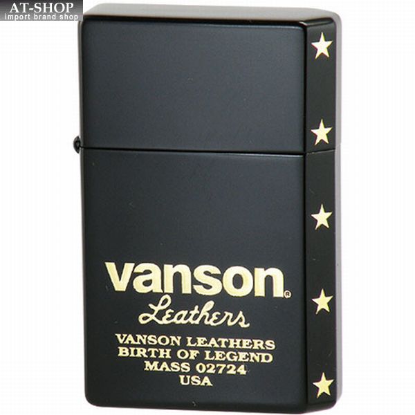 ペンギンライター オイルライター vanson GEAR TOP ライター V-GT ロゴデザイン ブラック