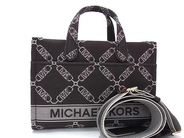 ハンドバッグ GIGI トートバッグ キャンバス 30F3G3GC7J 2WAY ゴールド金具 CHOC MULTI （ブラウン系） ショルダーバッグ トートバッグ【本物保証】