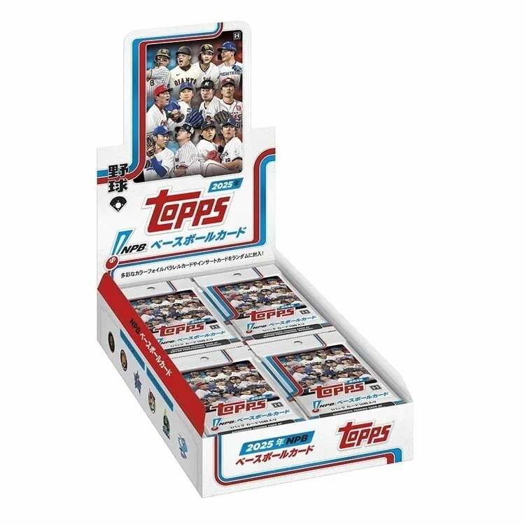 TOPPS プロ野球 カード ベースボール コレクターズ NPB トレーディングカード 野球カード baseball Box 2025 TOPPS NPB ベースボールカード