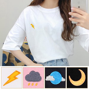 Qoo10 韓国ファッション無料配送 天気変化半袖tシャツ New 大ヒット商品超特価大特価 愛しいスタイル双子コーデかわいい