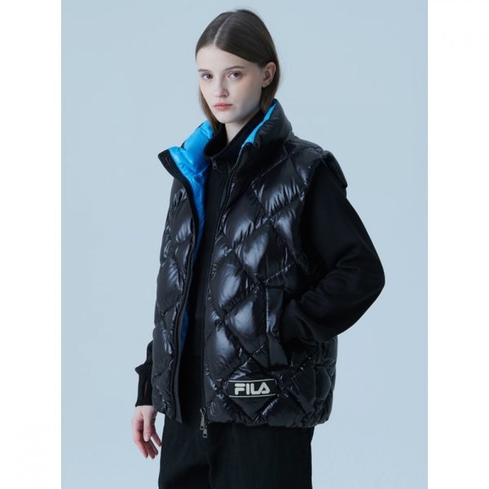 フィラ キルティング グース パディングベスト -FS2DVF4111X