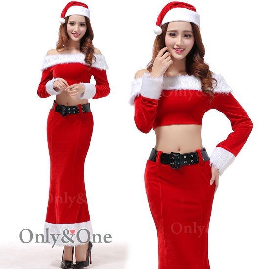 408サンタ コスプレ サンタガール セクシーサンタ セクシードレスタイプ クリスマス