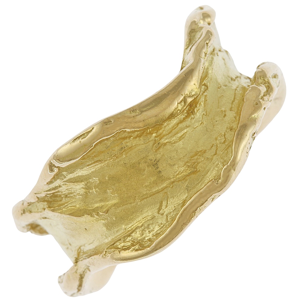 岩倉康二 リング 指輪 16号 18金 K18イエローゴールド IWAKURA KOJI 中古 美品