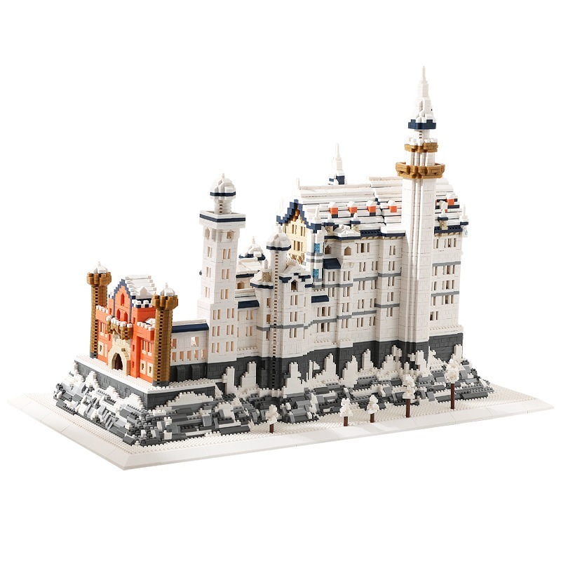 白鳥の湖城の小さな粒の子供用レゴおもちゃ