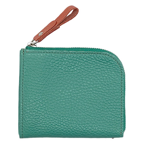 R/E SIDE ショートLジップウォレット COLFUL S エメラルド