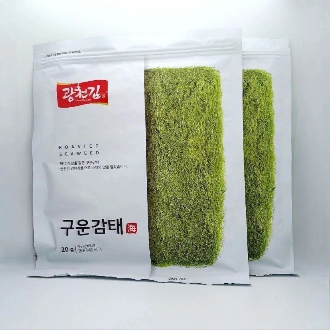 焼きカムテ 20g 2個セット 韓国産 カムテ 新鮮原料使用 海の味 栄養たっぷり 自然産 Since1970
