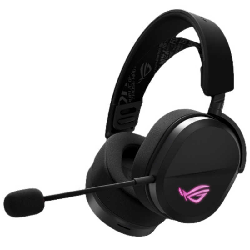ASUS エイスース　ゲーミングヘッドセット (有線/無線) ［ワイヤレス(Bluetooth＋USB-C) / 両耳 / ヘッドバンドタイプ］　ROG/PELTA/BK