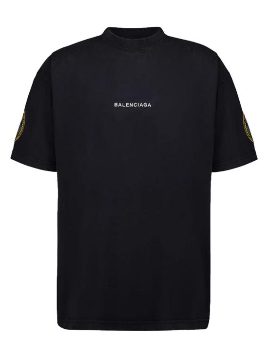 BALENCIAGA Men T-Shirts 831305 TSVH41041 BLACK
