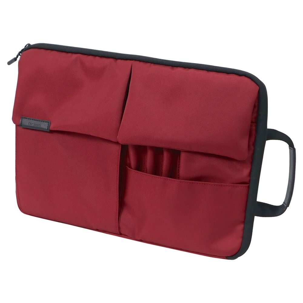 （まとめ買い）収納 Dr.ion マルチワークケース バッグインバッグ A4 ボルドー 300DRRD [x3]