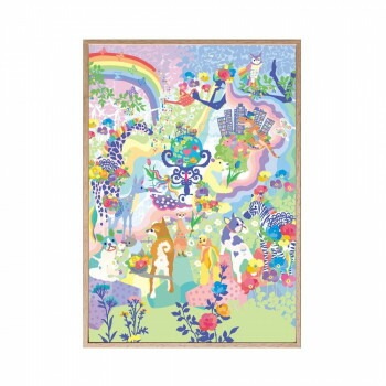 Kayo Horaguchi 僕らの住む星 アートパネル ZKH-53654