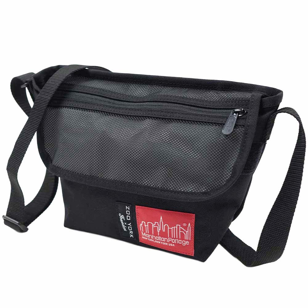 マンハッタンポーテージ メッセンジャーバッグ ショルダーバッグ 斜め掛け 肩掛け ブラック Manhattan Portage Casual Messenger Bag Zoo York-XS 160