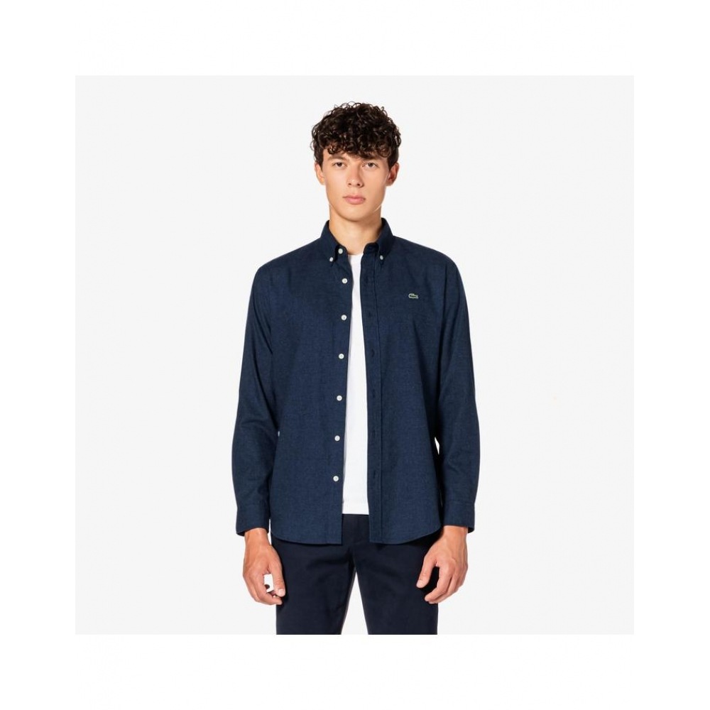 ラコステメンズフランネルチェックシャツ CH300E-55N HDE