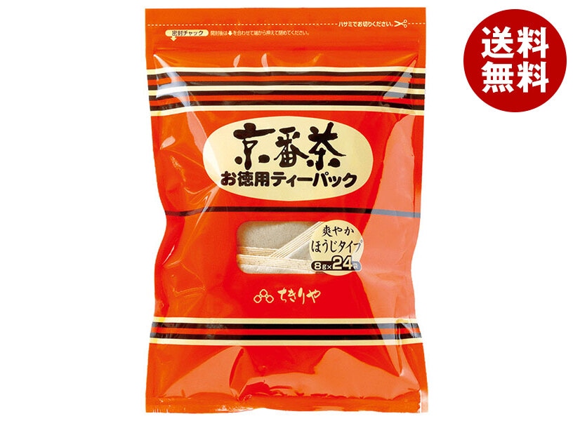 ちきりや 京番茶 お徳用ティーパック 8g×24袋×10袋入