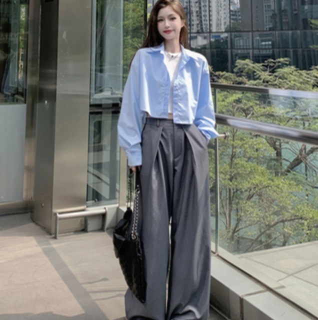 トップス ボトムス パンツ シャツ ブラウス カットソー ワイドパンツ 袖あり 長袖 かわいい 大人可愛い きれいめ シンプル カジュアル 大人 上品 おしゃれ お洒落 かっこいい レトロ 大人女子