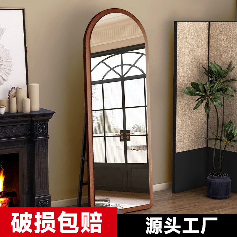 フルボディミラードレッシングミラーフロアから天井までの鏡のリビングルームホームガールズのベッドルーム衣料品店フィッティングミラー特別な壁ぶら下がっている大きな鏡 2222222