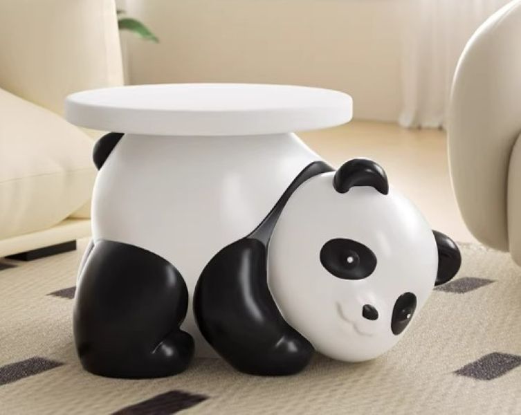 パンダ椅子 置物 アクセサリー 椅子 パンダテーブル パンダ机 インテリア室内用品