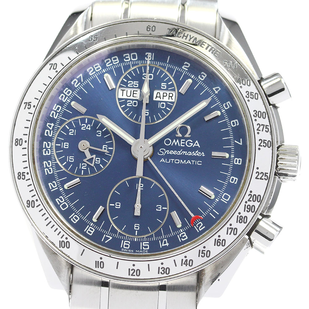 オメガ OMEGA 3523.80 スピードマスター トリプルカレンダー クロノグラフ 自動巻き メンズ _829127【中古】
