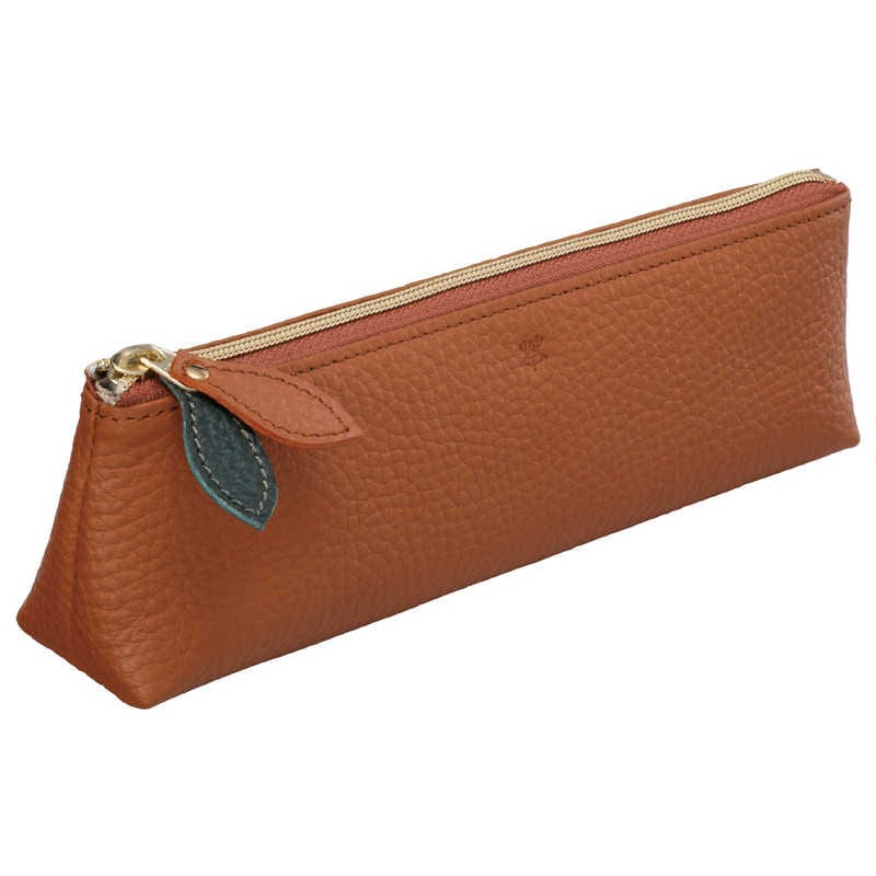 パイロット　茶の恵 ペンケース ほうじ茶色　CHPC-1-BN