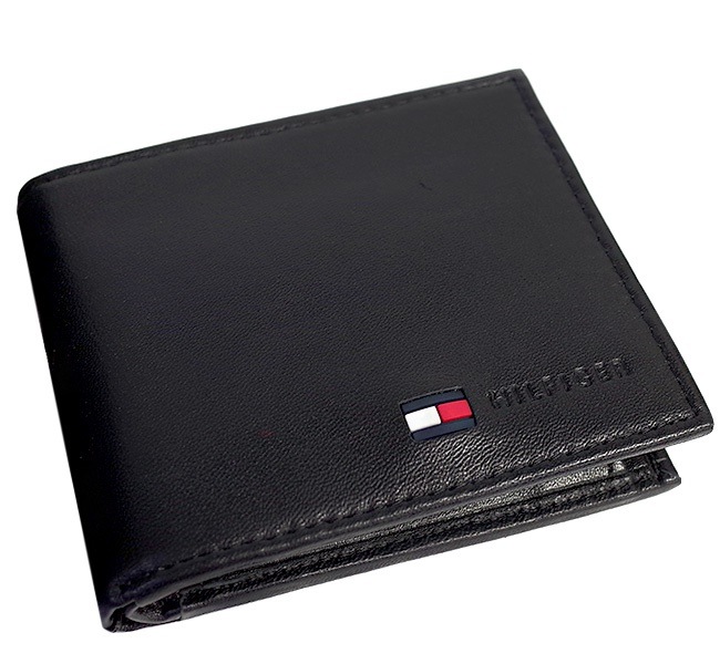 トミー ヒルフィガー TOMMY HILFIGER 二つ折り財布 メンズ 31TL25X020-BK