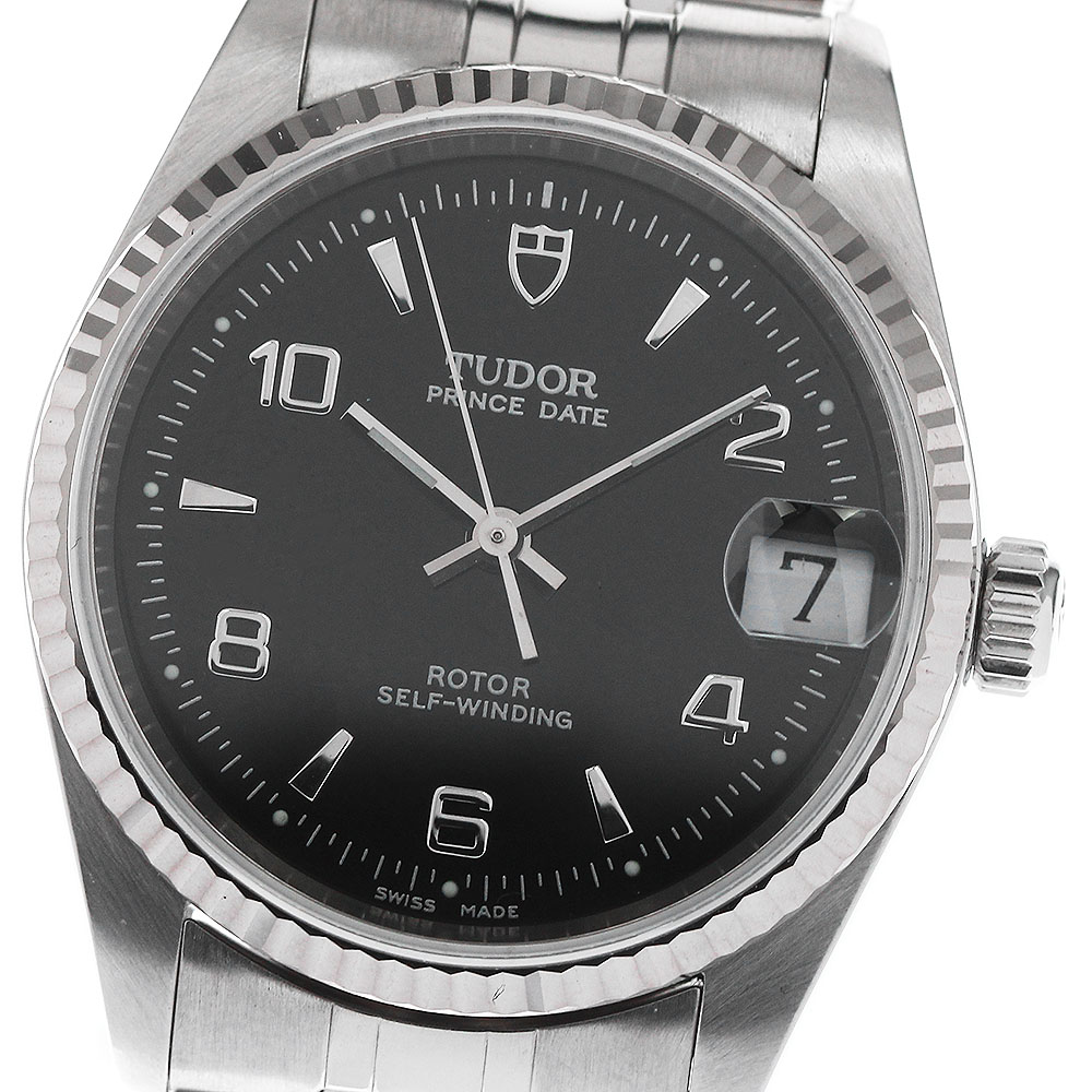 チュードル TUDOR 72034 プリンス デイト 自動巻き ボーイズ _753428【中古】